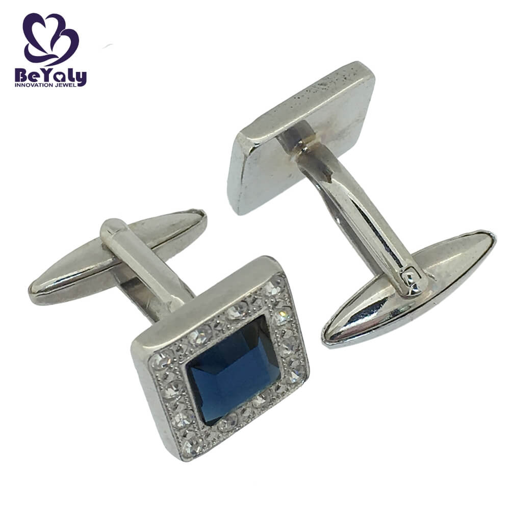 classic mens custom cufflinks bands for anniversary for celebration-BEYALY-img-1