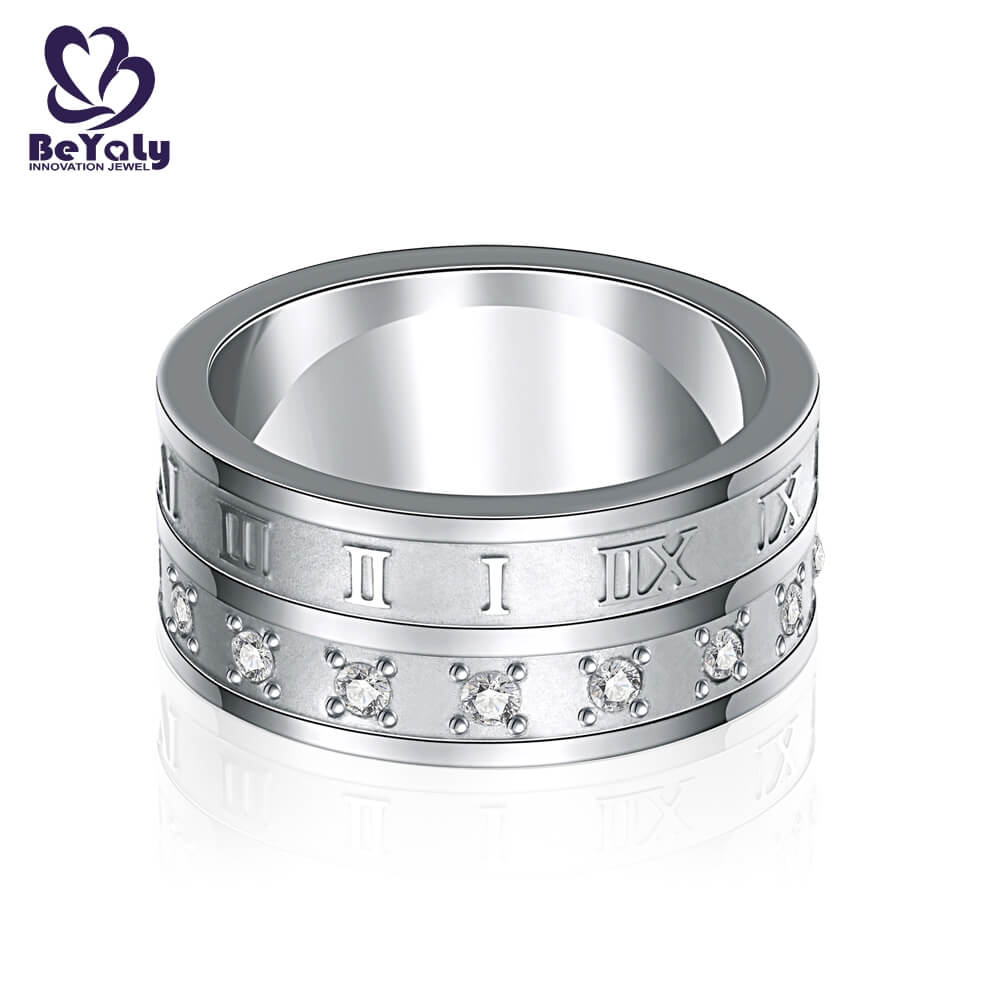 BEYALY diamond platinum diamond rings silver for daily life-BEYALY-img