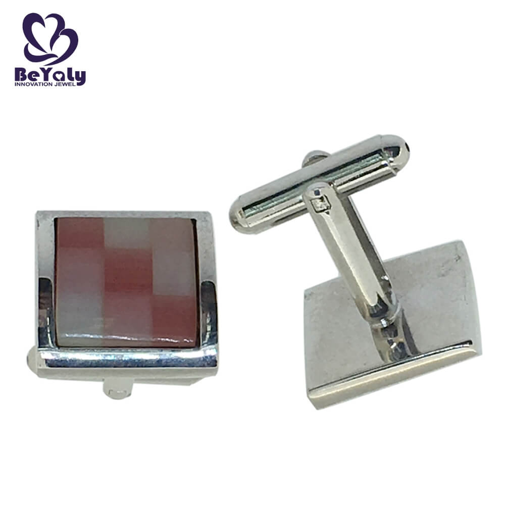Top great cufflinks design Supply for ceremony for advertising promotion-1