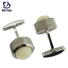 BEYALY stone engraved cufflinks for men silver Suppliers for ceremony for advertising promotion