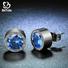 mini diamond hoop earrings zircon letters earrings BEYALY Brand company