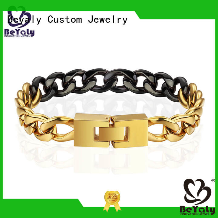 BEYALY leaf popular gold bangle bracelet for business for ceremony
