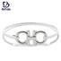 High-quality rose bangle bracelet zirconia for business for business gift