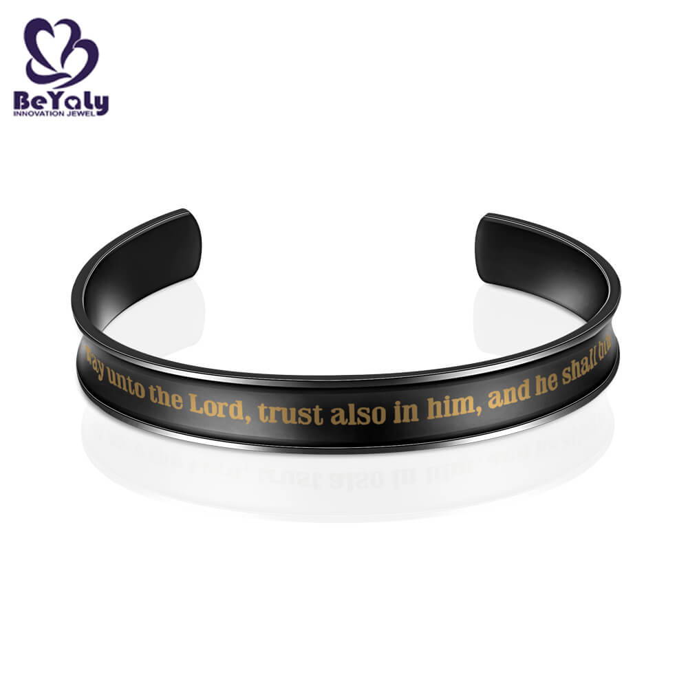 BEYALY design gold bracelet with circles on it manufacturers for advertising promotion-3