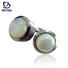 BEYALY stone engraved cufflinks for men silver Suppliers for ceremony for advertising promotion