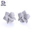 Top silver circle stud earrings clear manufacturers for business gift