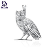 High quality stainless steel eagle pendant custom animal jewelry