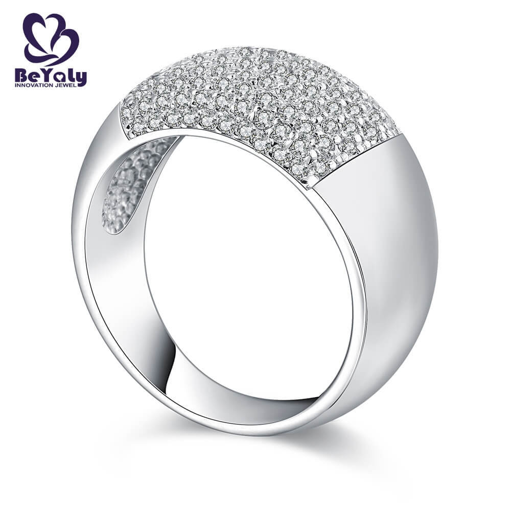 tyre design sterling silver band rings BEYALY Brand