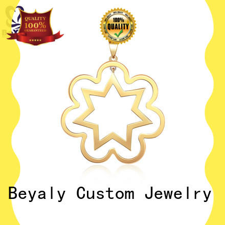 BEYALY pendant solid gold charm bracelet for sale for business for ladies