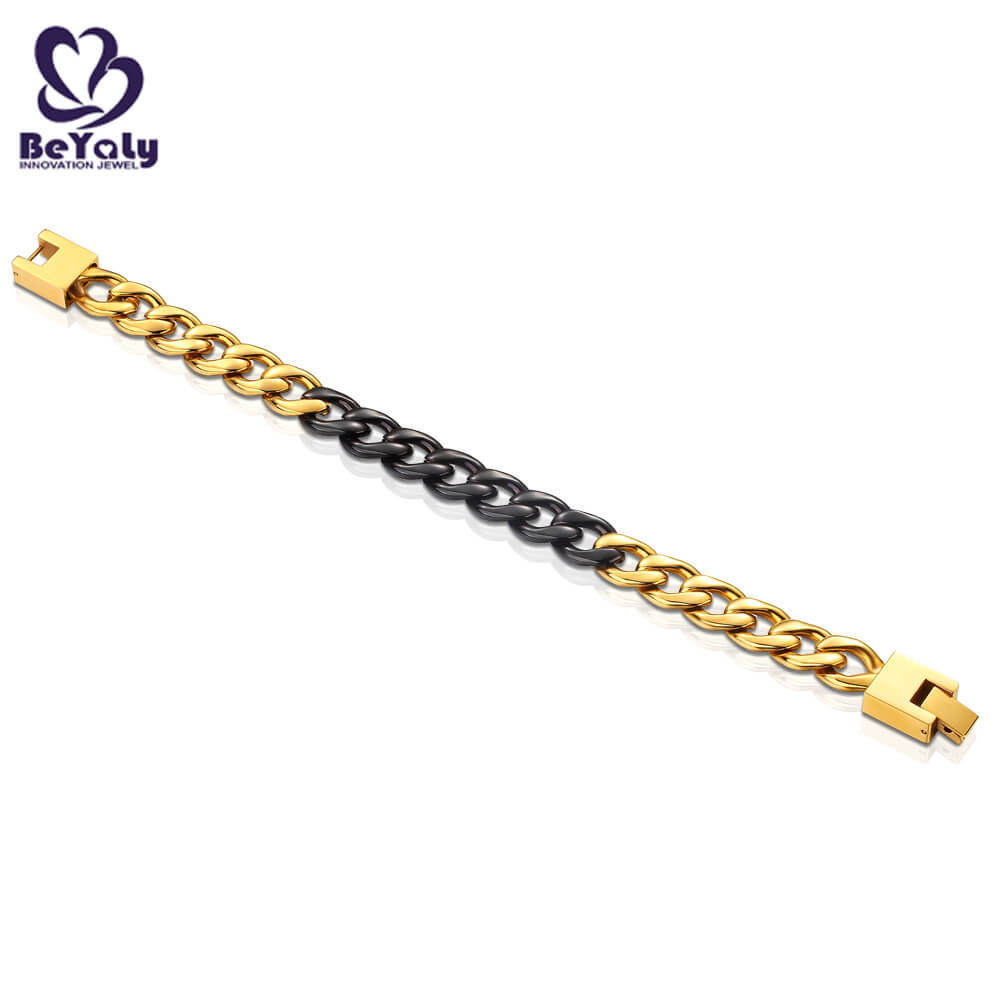 application-initial cuff bracelet zirconia chain BEYALY Brand company-BEYALY-img-1