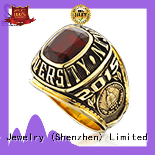 professional college graduation rings stone Supply for students