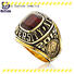 BEYALY New solid gold class ring for business for school