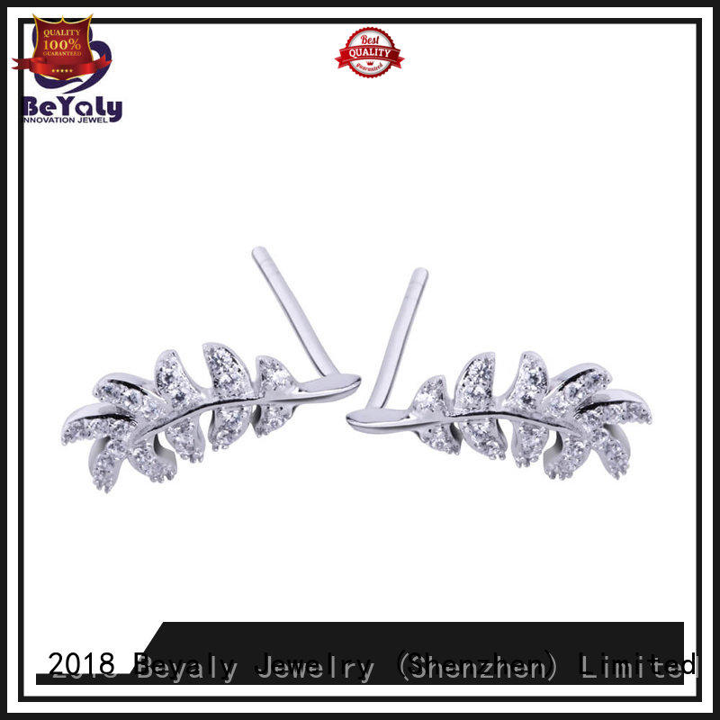 full mini diamond hoop earrings aaa crystal BEYALY Brand