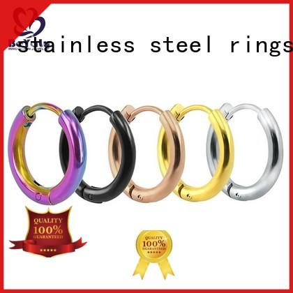 women aaa mini diamond hoop earrings steel pave BEYALY Brand