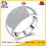 bulk zircon rings sterling silver band rings BEYALY manufacture