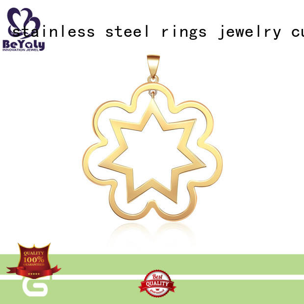 Hot sterling sterling silver bezel pendant blanks clavicle pendants BEYALY Brand