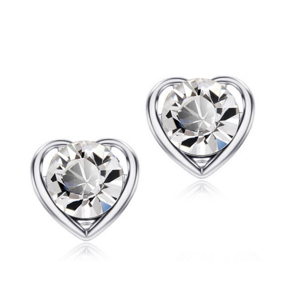 special cz earring silver sets for advertising promotion