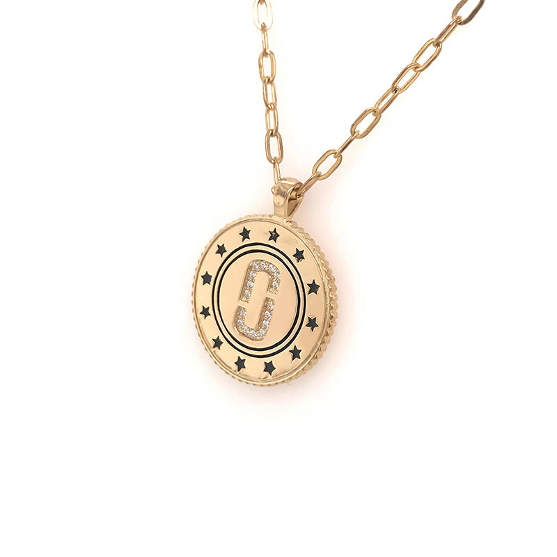 BEYALY brilliant silver clover pendant design for women-1