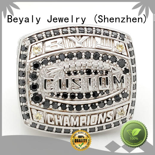 BEYALY brass national championship rings supplier for player