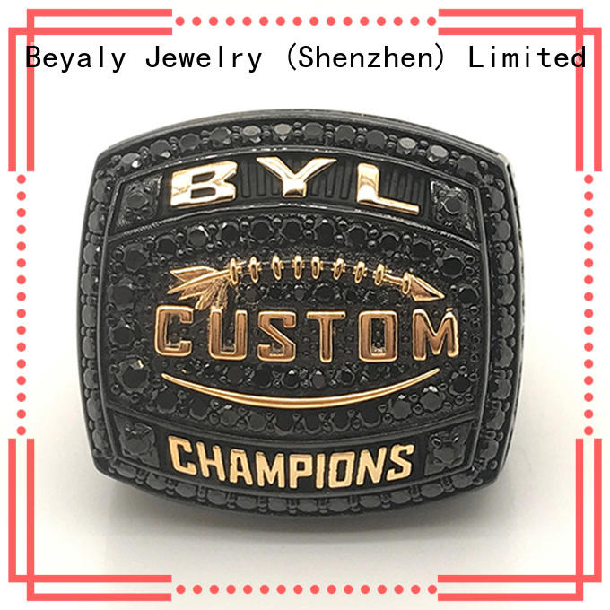 BEYALY Custom rugby championship rings Supply for player