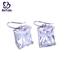 BEYALY pearl stud earrings with small diamond for business for women