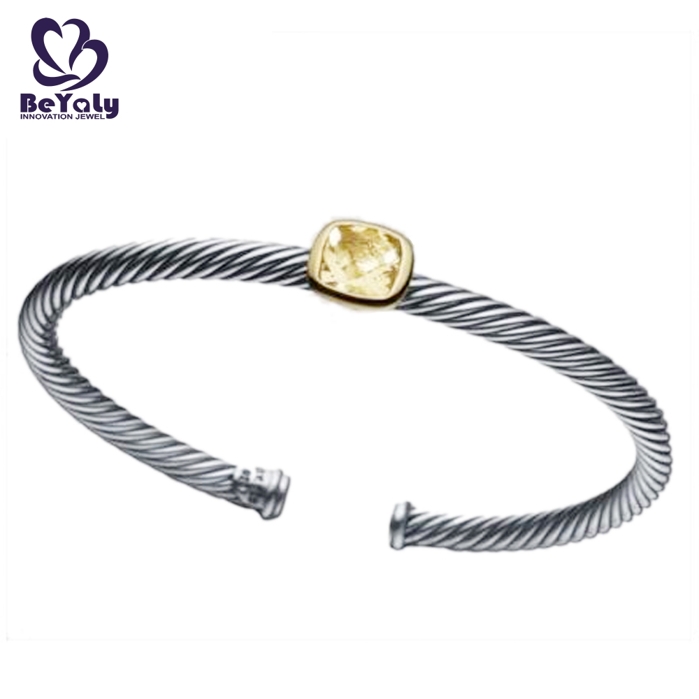 BEYALY fashion silver cuff bracelet inquire now for advertising promotion-BEYALY-img