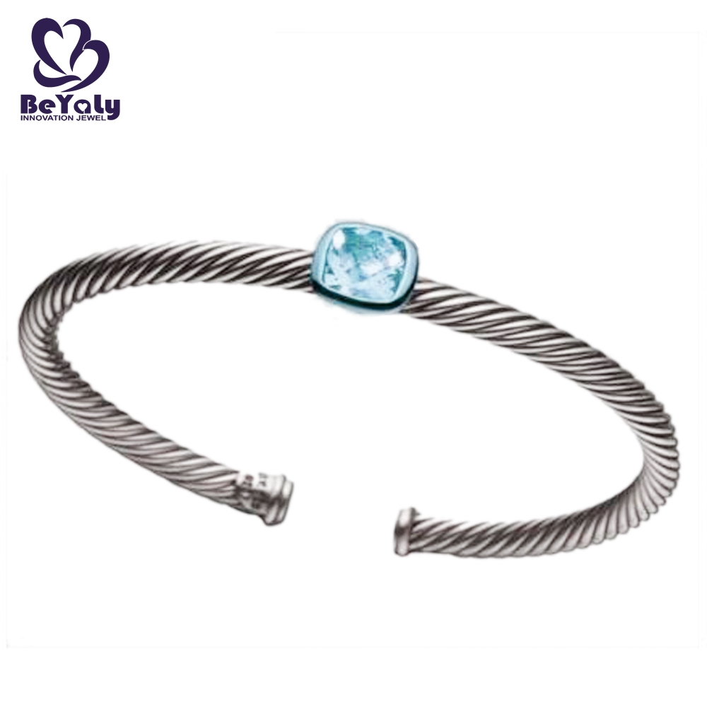 BEYALY fashion silver cuff bracelet inquire now for advertising promotion-fashion jewelry wholesale