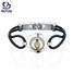 Best sterling silver cuff bracelet logo manufacturers for advertising promotion
