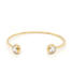 BEYALY screw gold bangle bracelet with circles Supply for advertising promotion