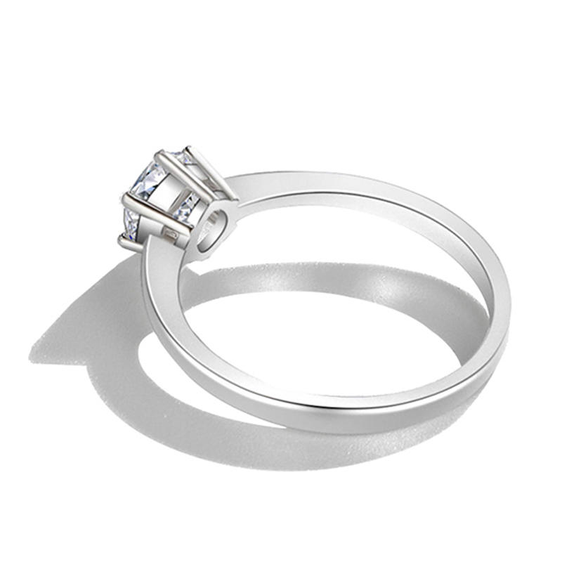 product-Wholesale Fashion Silver Jewelry 3 Carat Diamond Ladies Ring-BEYALY-img-3
