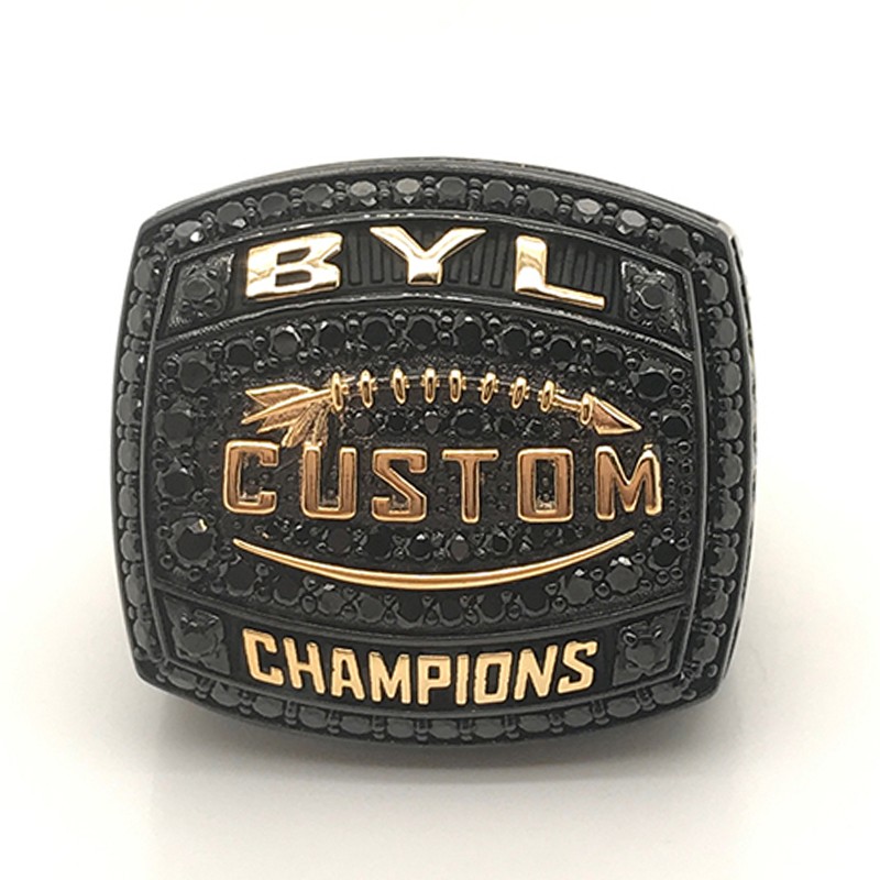 BEYALY word mens football rings for player-1