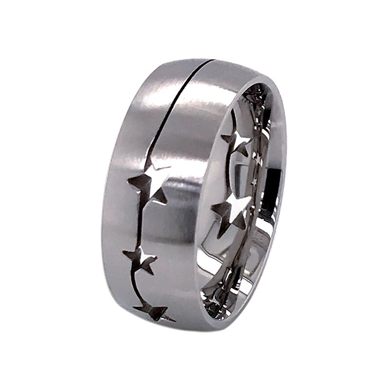 product-BEYALY-Simple design silver gold black stainless steel rings custom bar engraved logo ring f-2