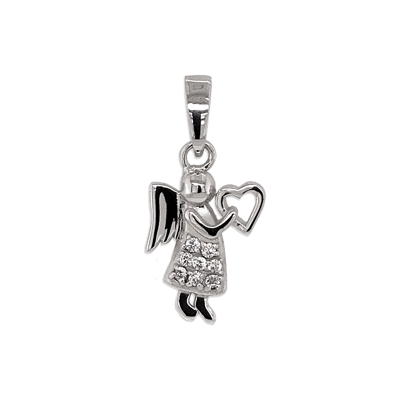 product-High Quality silver angel pendant-BEYALY-img