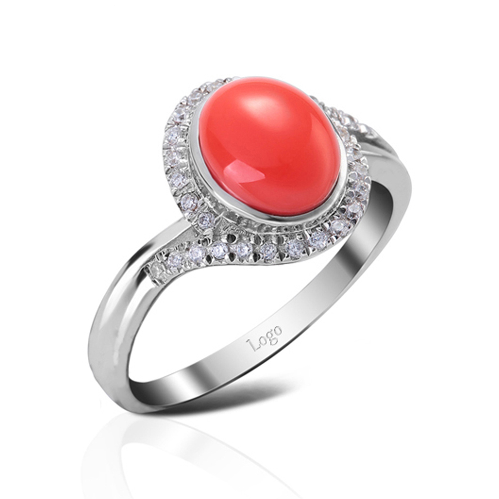 product-PVD plating 925 silver red agate mens wedding rings-BEYALY-img
