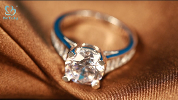 silver engagement ring for men