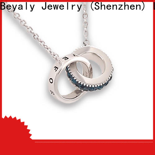 Custom jewelry dog tag necklace beauty manufacturers for women