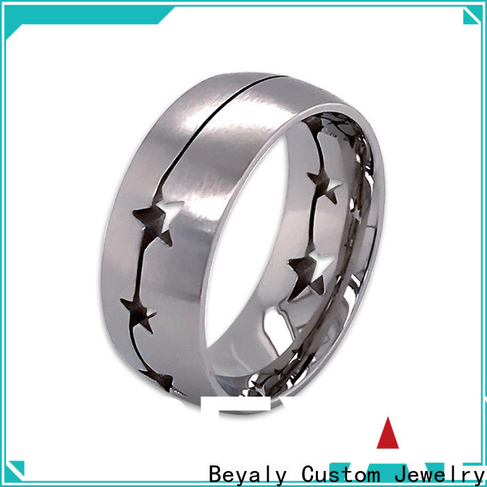BEYALY stainless popular engagement ring settings Supply for wedding