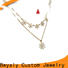 BEYALY disc silver chains womens manufacturers for wife