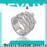 BEYALY Latest platinum diamond band ring company for wedding