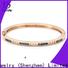 BEYALY Custom gold band bracelet with circles Suppliers for advertising promotion