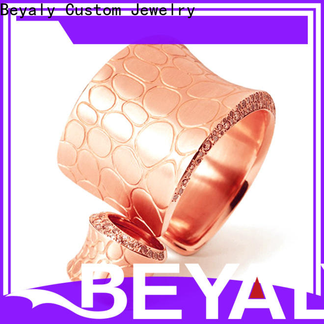 BEYALY silver silver hoop bracelet factory for business gift