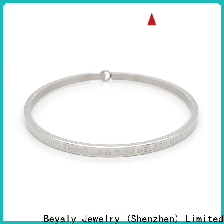 New silver gold bracelets jewelry fashion Supply for business gift