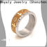 BEYALY Top gold inital ring company for women