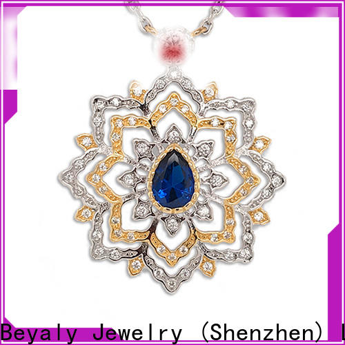 BEYALY wolf jewelry necklace chain