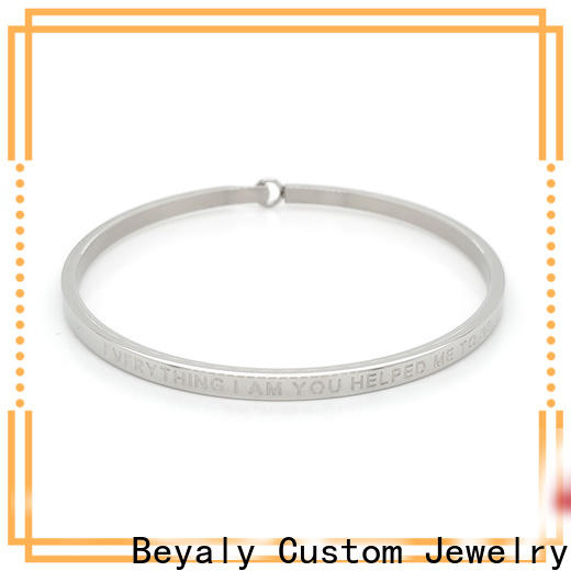 BEYALY Wholesale plain gold cuff bracelet Suppliers for ceremony