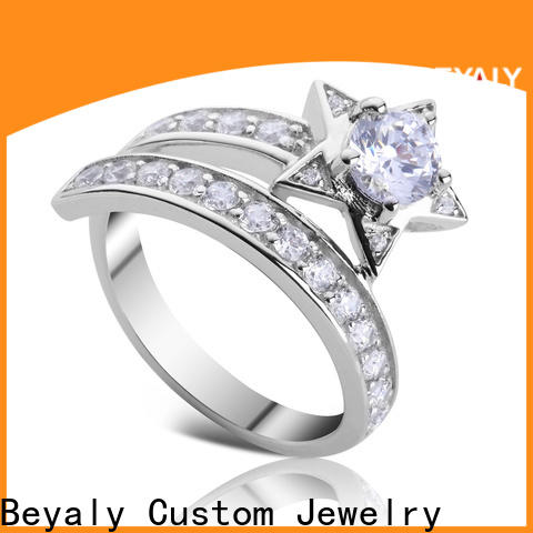 BEYALY New most popular wedding ring designers Suppliers for wedding