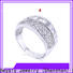 BEYALY silver initial ring Supply for daily life