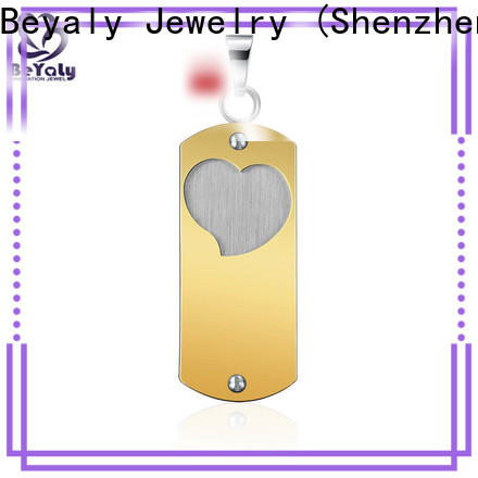 BEYALY custom gold charm heart manufacturers for wife