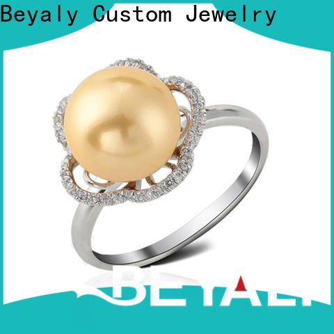 BEYALY plating latest designer diamond rings factory for daily life
