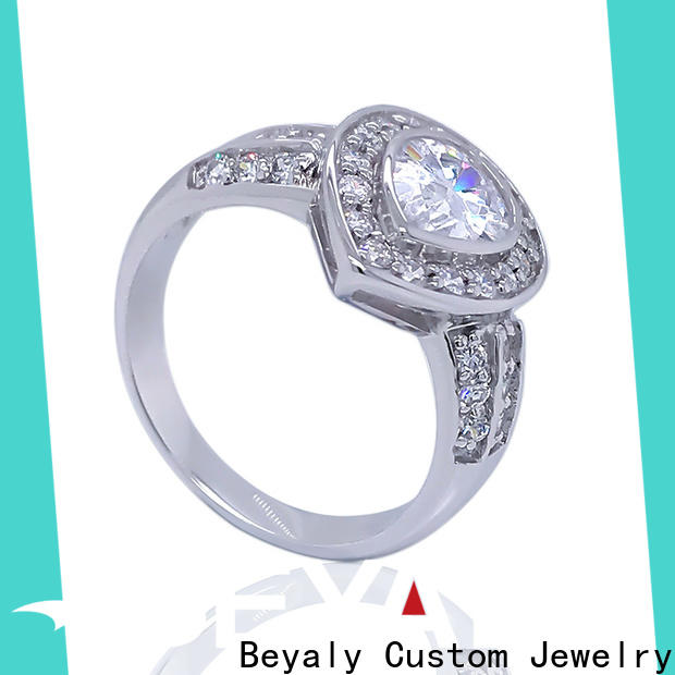 Custom popular diamond engagement rings bulk manufacturers for men